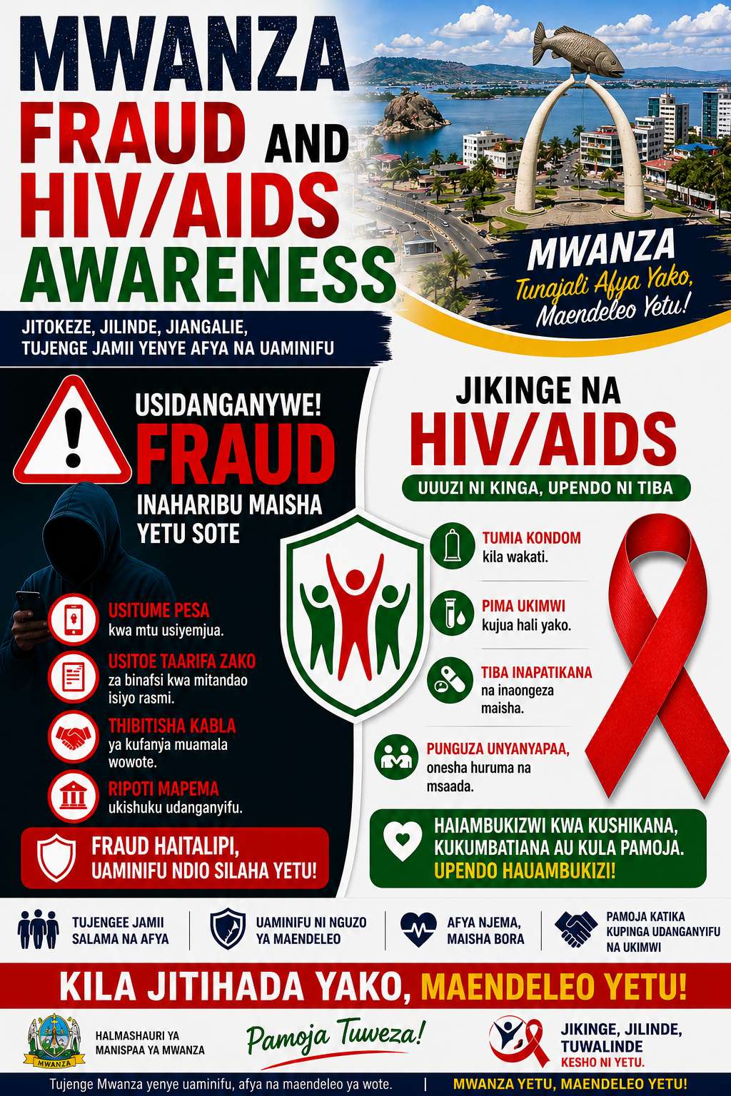 Mwanza Fraud and HIV/AIDS Awareness.