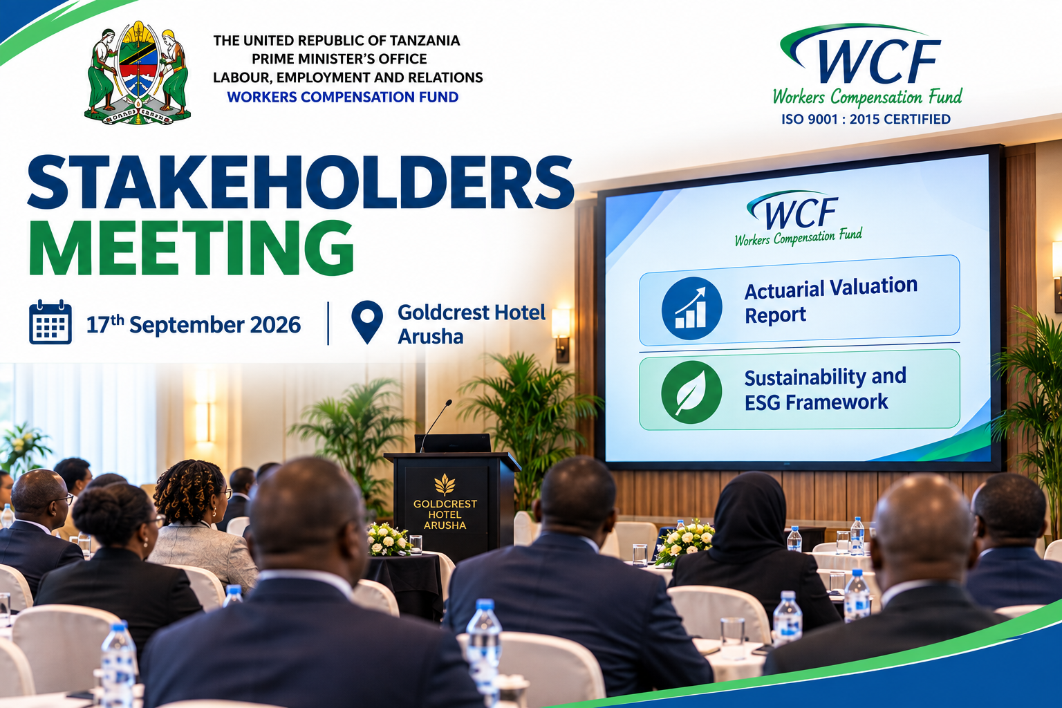 Stakeholders Meeting for Actuarial Valuation and Sustainability & ESG Framework